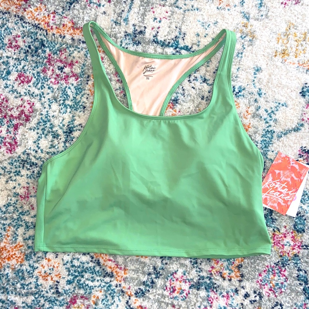 NWT Kortni Jean Racer Back Top